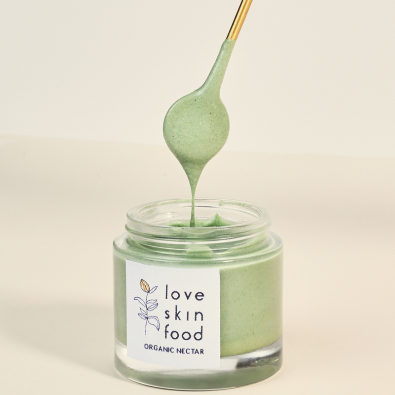 ORGANIC AVOCADO FACE & BODY BUTTER Z BURSZTYNEM I ZIELONĄ SPIRULINĄ 100ml