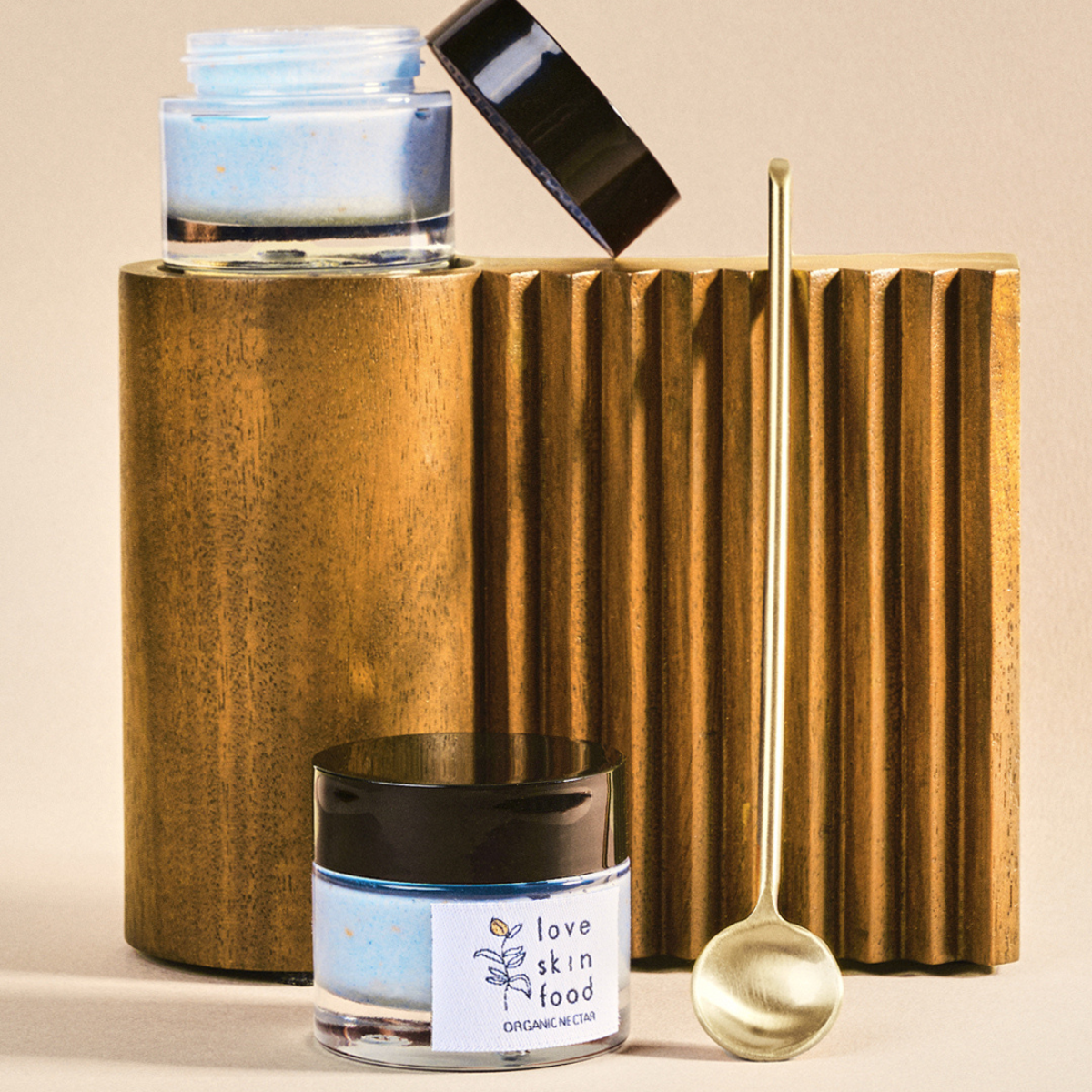 ORGANIC BEAUTY AGEING GOLD 24K FACE BUTTER Z NIEBIESKĄ SPIRULINĄ 30ml